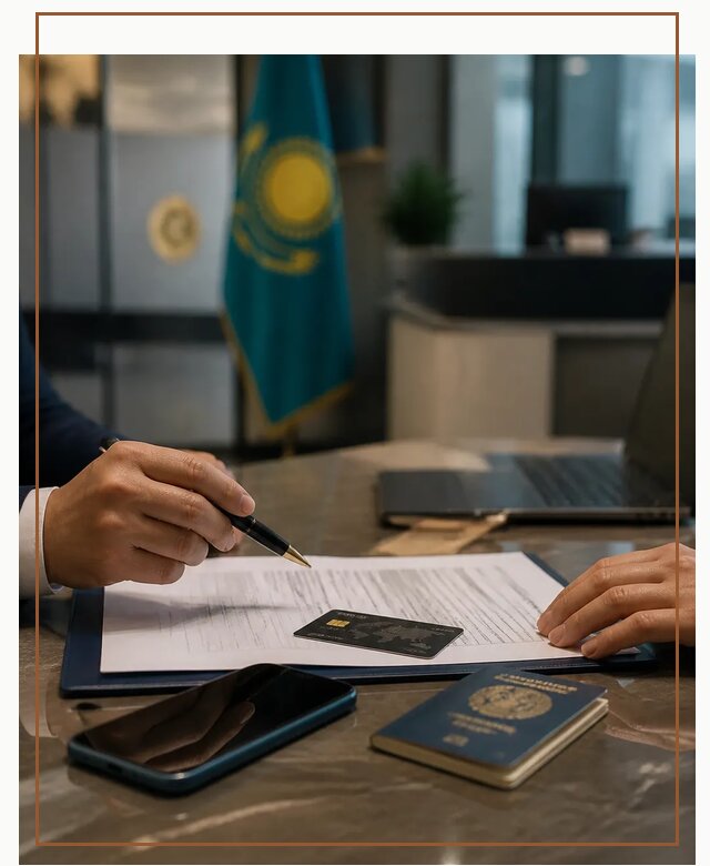 Открытие счета и банковской карты в Казахстане в Тутаеве